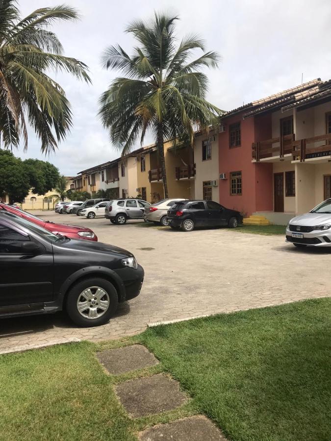De Frente Pra Praia Apartamento Da Cris Taperapua - Condominio America Praia Flat Porto Seguro Exteriér fotografie